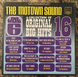 Various - The Motown Sound: A Collection Of 16 Original Big Hits Vol. 6