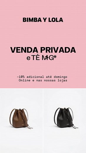 VENDA PRIVADA até -50%. Adianta-te à Black Friday com -10% adicional só até domingo. | BIMBA Y LOLA