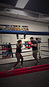 31 reactions | My better half and I are loving our boxing fitness...
