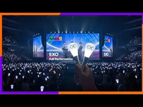 EXO Comeback Stage MMA 2025 | Love Shot, Monster, Growl & Wolf (4K)