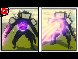 BRAND NEW UPGRADED TITAN TV MAN ABILITIES LEAKS in ULTIMATE BATHROOM BATTLE - Roblox