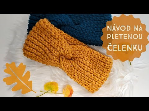 PLETENÁ ČELENKA - návod pro začátečníky