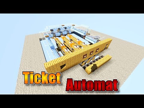 Ticket Automat [Minecraft Redstone Tutorial]
