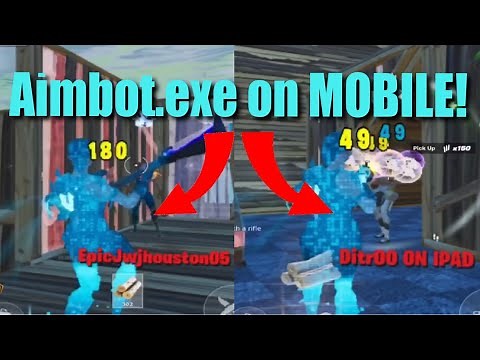 HOW to GET AIMBOT on Fortnite Mobile... (WORKING)