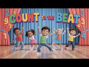 “Count To The Beat”/ 🎶 Count to 20 Song for Kids | Fun Dance & Movement Song with Numbers!