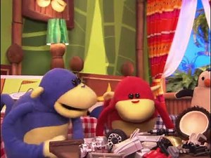 Playhouse Disney Ooh and Aah Incomplete Jungle Jumble and Coconut Racer Bumpers (HM) (2007 and 2008)