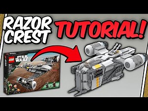 How To Turn Mando's N-1 Fighter into a Razor Crest Starfighter! - LEGO 75345 ALT Build Tutorial