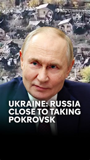 The frontlines of the Russia-Ukraine conflict have barely moved in recent years, with the Russians making minimal gains. Pokrovsk is in the Donetsk region - a key stronghold and logistics hub for the Ukrainians. After an offensive lasting more than a year, Moscow now has the town almost encircled with 150,000 troops. The Kremlin hopes that capturing the town will let them then take Kramatorsk and Sloviansk. The Russian advance may be painfully slow, but the pain it inflicts is evident, as Ukrain