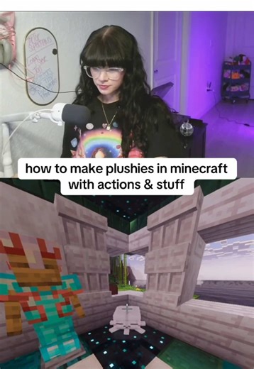 Creating Plushies in Minecraft Using Actions & Stuff
