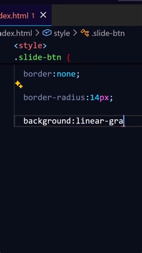 Sliding gradient colorful button using css # #csscoding #coding