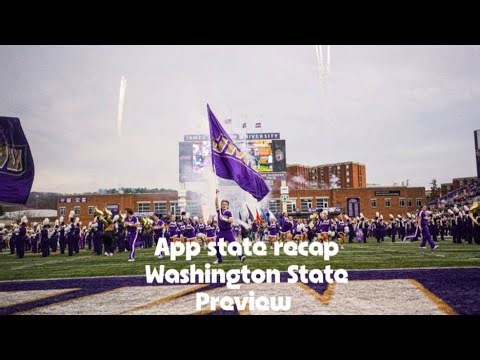 Season 4. Episode 15: Statement Delivered: App State recap and Washington State Preview
