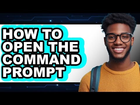 How to Open the Command Prompt (easy Method)