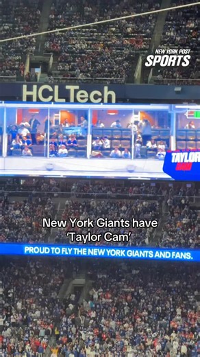 15K views · 1.5K reactions | The Giants have a ‘Taylor Cam’ for home opener vs Chiefs…wait for it.  | New York Post Sports | Facebook