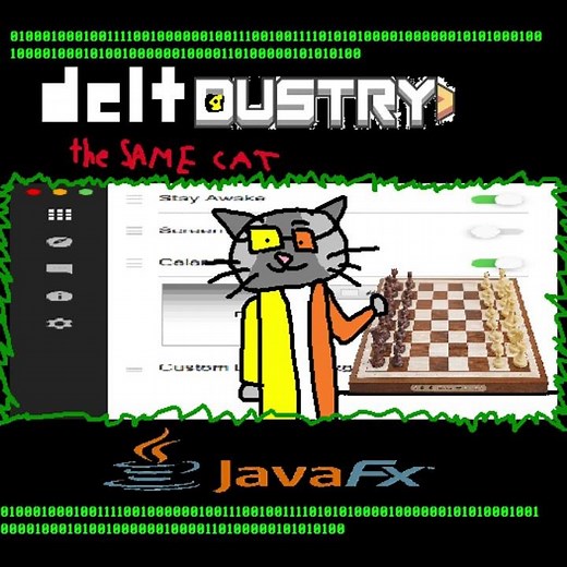 JavaFX [Deltdustry: the same cat] #deltarune #music #mindustry #remix