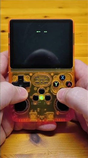 Winamp theme on the R36s! #winamp #r36s #retrogaming #handheld