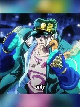 This man has the ability to stop time! #anime #anotherworld #jojobizzare