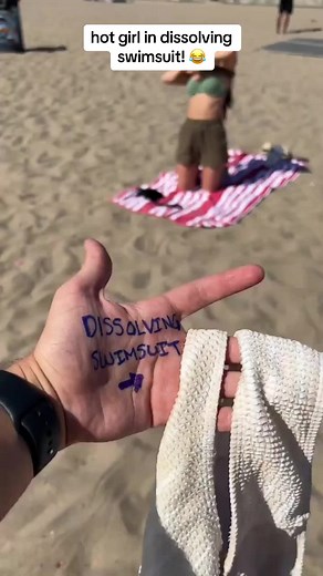 Innovative Dissolving Swimsuit Revealed!