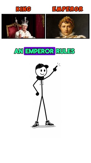 King vs Emperor | What's the Difference? 👑🏛️