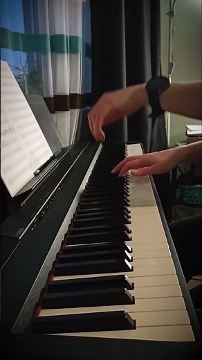 Reality - Vladimir Cosma (fragment) #piano #ost #pianocover #pianomusic