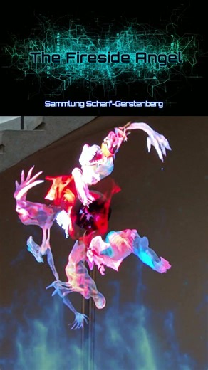 3D LED Hologram in 8k | Max Ernst | Fireside Angel | The Failure of Surrealism