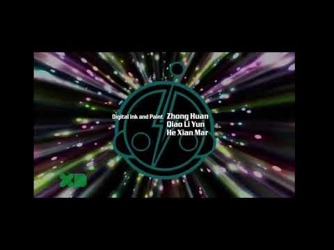 Super Robot Monkey Team Hyperforce Go! End Credits Season 3 2005