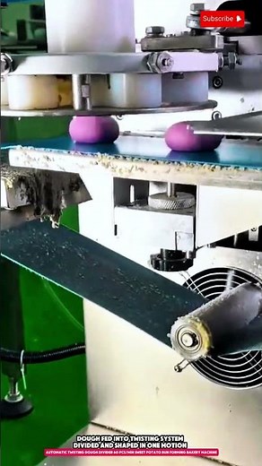 Automatic Twisting Dough Divider 60 pcs/min Sweet Potato Bun Forming Bakery Machine