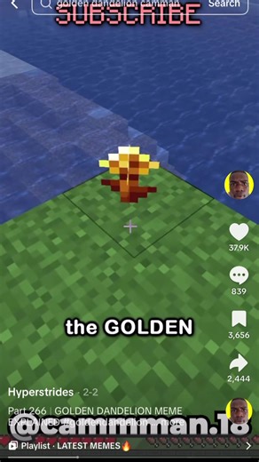 Exploring the Golden Dandelion in Minecraft