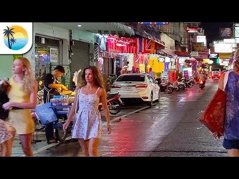 Soi 13 Pattaya (4K) Thailand Nightlife