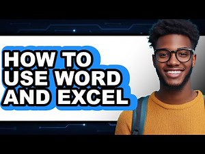 How to Use Word and Excel (updated)