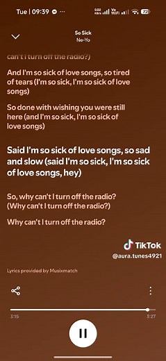 So Sick lyrics - Ne-Yo song lyrics and karaoke