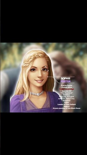 KOTLC character info edit for Sophie Foster #kotlc #sophiefoster #keeperofthelostcities #edit