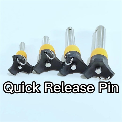 Custom 10mm Stainless Steel Quick Release Ball Lock Pin Push Button Cylinder Safety Types Locking Pins for Fasteners