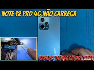 Xiaomi Note 12 Pro 4G won't charge | How to open and repair the original charging board connector