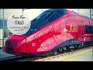 Italy's best train? Ferrari on rails? | Italy train travel | Italo Club executive | Venice to Milan