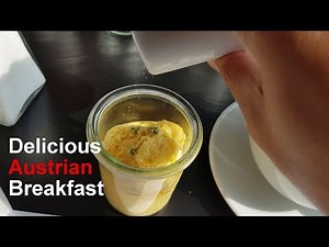 Delicious Austrian Breakfast