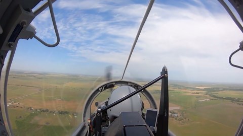 T-6A Texan II Inflight Cockpit Vid • 80th Flying Training Wing