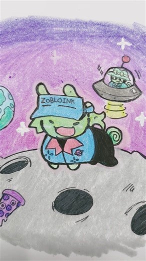 alien Elliot #forsaken#zibalzibal#art#elliot#alien#chance#fypシ