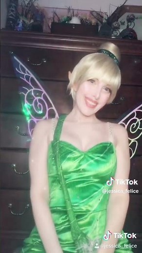 Tinkerbell #Cosplay #Style #Shorts: Disney Fashion Makeup Hair Costume Super Fan, Jessica Felice!