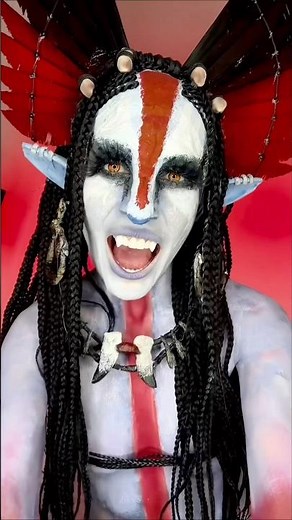 Avatar Cosplay #varang #avatar #transition #transformation