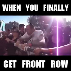 Being front row > everything else. | House of Blues Dallas