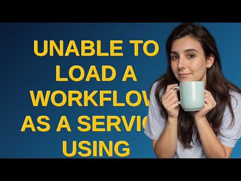 Apple: Unable to load a workflow as a service using launchctl in macOS