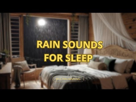 3 Hours Heavy Rain Sounds for Deep Sleep & Relaxation