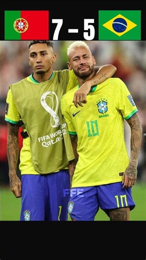 Brazil vs Portugal – Goals, Skills & Drama | Epic ShowdownHistoric Rivalry!