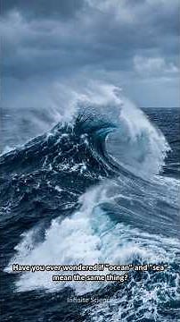 What is the Difference between Ocean & Sea? #sciencefacts #facts #ocean #sea