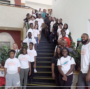 329K views · 374 reactions | On our fourth #FootballUnites cultural tour, players, alumni, Miami Dolphins Cheerleaders, local youth and members of law enforcement visited historical landmarks in Fort Lauderdale. The Family X Dade County Federal Credit Union | Miami Dolphins | Facebook