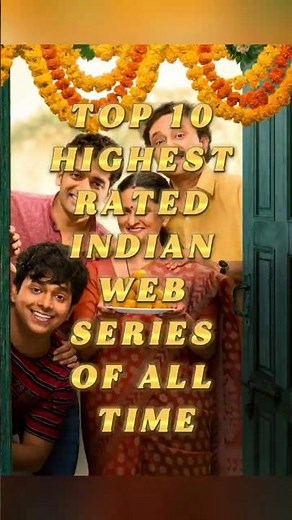 🏆 Top 10 Highest Rated Indian Web Series of All Time (IMDb)| #shorts #shortvideo