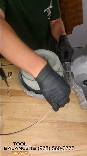 Tecna Zero Gravity Balancer - replacing the cable #ergonomicsolutions