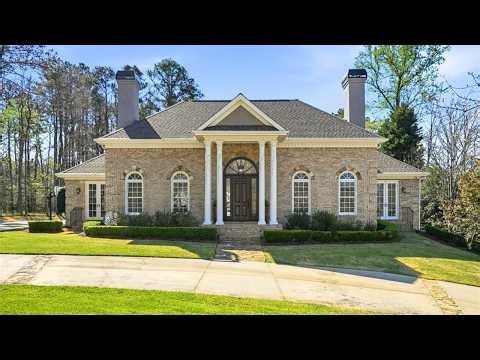 Inside This European Traditional Luxury Estate With Dreamy Backyard Oasis + Pool + Finished Basement