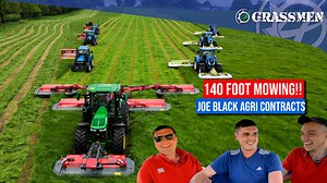 1K reactions · 40 shares | 14 Mowers, 2 FX harvesters, 2 push off Buckrakes on tractors and lots of action! This week Craig catches up with Joe Black Agri Contracts to see their impressive old school fleet at the silage and chats to a few men that operate these machines on the daily. Richard tells us about how they keep the FX harvesters running sweet in a busy grass season and Ben and Niall tell us about the craic they have at the silage! | GRASSMEN | Facebook