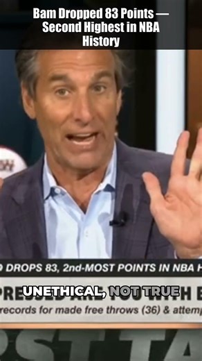 Bam Dropped 83 Points — Second Highest in NBA History